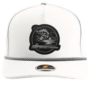 Cast United Fishing – Off White Chainlink Rope Hat